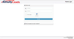 Desktop Screenshot of annuityreferrals.com